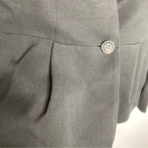 H & M one button blazer black size 6 - Picture 4 of 8